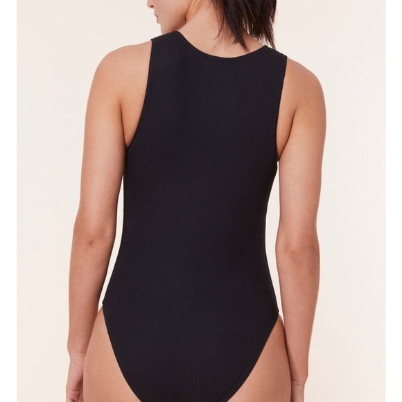 Andie Swim Malibu Swimsuit Aqua Medium Tall - Picture 8 of 8